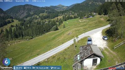 immagine della webcam nei dintorni di Palù del Fersina: webcam Samone