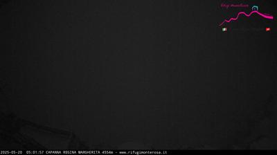 immagine della webcam nei dintorni di Valle Divedro: webcam Capanna Margherita