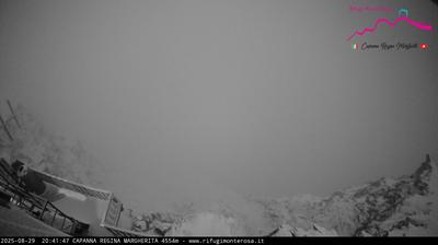 immagine della webcam nei dintorni di Rifugio Quintino Sella: webcam Capanna Margherita