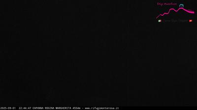 immagine della webcam nei dintorni di Staffal: webcam Capanna Margherita