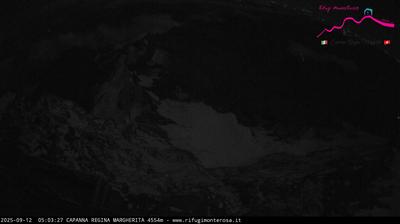 immagine della webcam nei dintorni di Pianalunga: webcam Capanna Margherita