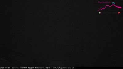 immagine della webcam nei dintorni di Macugnaga: webcam Capanna Margherita