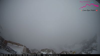 immagine della webcam nei dintorni di Rimasco: webcam Capanna Margherita