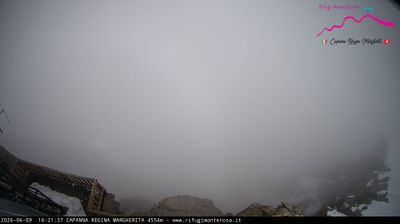 immagine della webcam nei dintorni di Champoluc: webcam Capanna Margherita