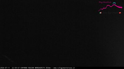 immagine della webcam nei dintorni di Carcoforo: webcam Capanna Margherita
