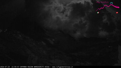 immagine della webcam nei dintorni di Riva Valdobbia: webcam Capanna Margherita