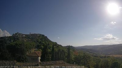 immagine della webcam nei dintorni di Cascate delle Marmore: webcam Todi