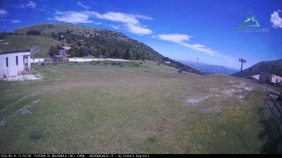 immagine della webcam nei dintorni di Colfiorito: webcam Pintura di Bolognola