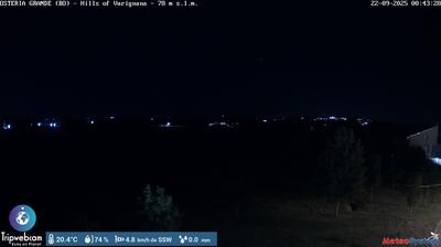 immagine della webcam nei dintorni di Riolo Terme: webcam Ozzano dell'Emilia