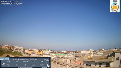 immagine della webcam nei dintorni di San Giovanni Rotondo: webcam Zapponeta
