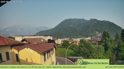 immagine della webcam nei dintorni di Moggio: webcam Valmadrera