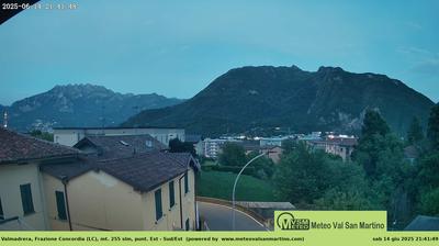 immagine della webcam nei dintorni di Piani d'Erna: webcam Valmadrera