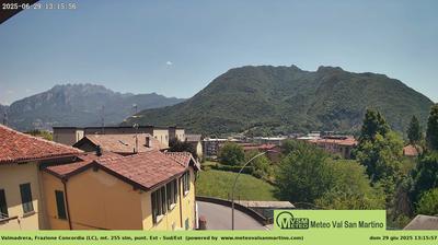 immagine della webcam nei dintorni di Fuipiano Valle Imagna: webcam Valmadrera