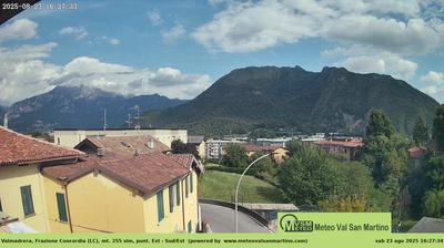 immagine della webcam nei dintorni di Moggio: webcam Valmadrera