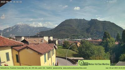 immagine della webcam nei dintorni di Fuipiano Valle Imagna: webcam Valmadrera