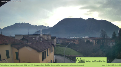 immagine della webcam nei dintorni di Piani d'Erna: webcam Valmadrera