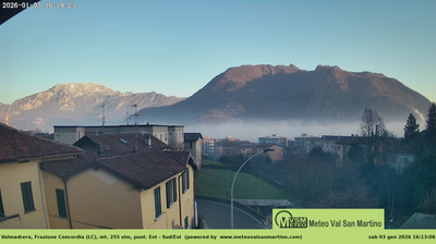 immagine della webcam nei dintorni di Piani d'Erna: webcam Valmadrera