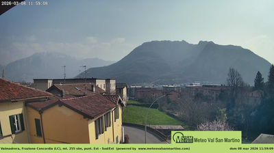 immagine della webcam nei dintorni di Moggio: webcam Valmadrera