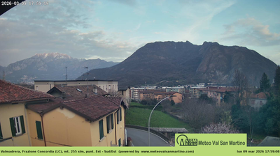 immagine della webcam nei dintorni di Monte Marenzo: webcam Valmadrera