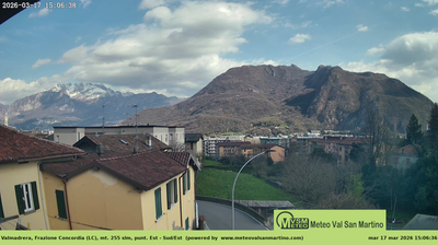 immagine della webcam nei dintorni di Piani d'Erna: webcam Valmadrera