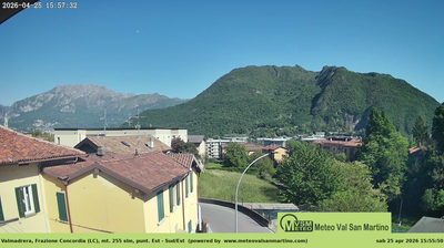 immagine della webcam nei dintorni di Monte Marenzo: webcam Valmadrera