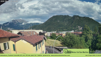 immagine della webcam nei dintorni di Suello: webcam Valmadrera