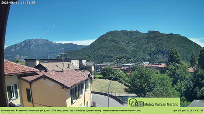 immagine della webcam nei dintorni di Albese con Cassano: webcam Valmadrera