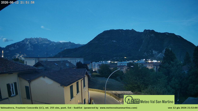 immagine della webcam nei dintorni di Moggio: webcam Valmadrera