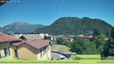 immagine della webcam nei dintorni di Moggio: webcam Valmadrera