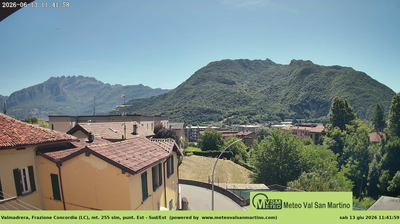 immagine della webcam nei dintorni di Moggio: webcam Valmadrera