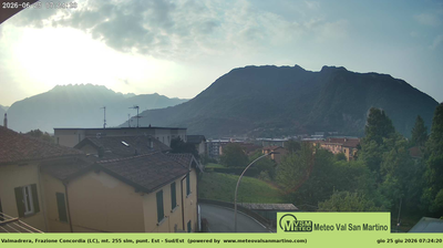 immagine della webcam nei dintorni di Erve: webcam Valmadrera