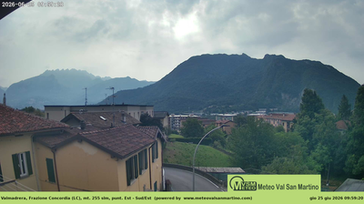 immagine della webcam nei dintorni di Suello: webcam Valmadrera
