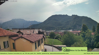 immagine della webcam nei dintorni di Piani di Bobbio: webcam Valmadrera