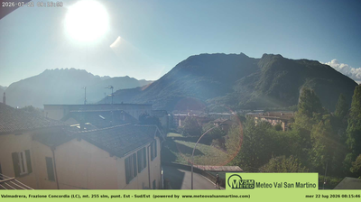 immagine della webcam nei dintorni di Sormano: webcam Valmadrera