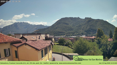 immagine della webcam nei dintorni di Piani Resinelli: webcam Valmadrera
