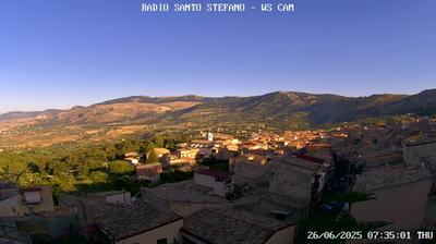 immagine della webcam nei dintorni di Alia: webcam Santo Stefano Quisquina