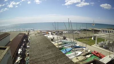 immagine della webcam nei dintorni di Mezzocammino: webcam Roma Lido di Castel Fusano