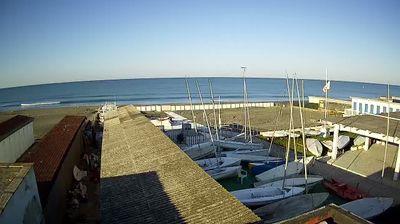 immagine della webcam nei dintorni di Pratica di Mare: webcam Roma Lido di Castel Fusano