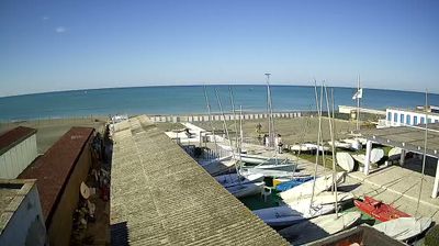 immagine della webcam nei dintorni di Pratica di Mare: webcam Roma Lido di Castel Fusano