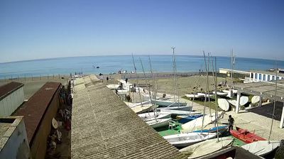 immagine della webcam nei dintorni di Roma Ripa: webcam Roma Lido di Castel Fusano