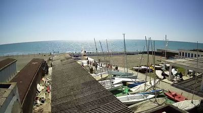 immagine della webcam nei dintorni di Roma Monte Verde: webcam Roma Lido di Castel Fusano