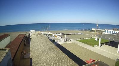 immagine della webcam nei dintorni di Ponte Galeria: webcam Roma Lido di Castel Fusano