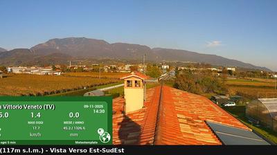 immagine della webcam nei dintorni di Miane: webcam Vittorio Veneto
