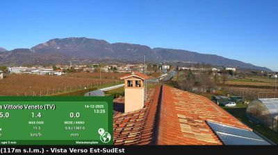immagine della webcam nei dintorni di Pordenone: webcam Vittorio Veneto
