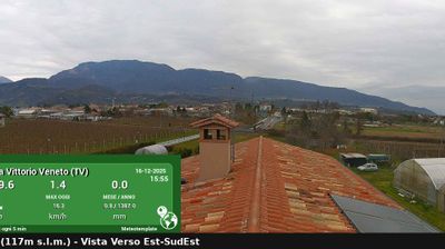 immagine della webcam nei dintorni di Col Indes: webcam Vittorio Veneto
