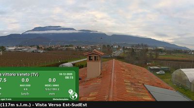 immagine della webcam nei dintorni di Combai: webcam Vittorio Veneto