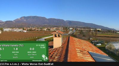 immagine della webcam nei dintorni di San Pietro di Feletto: webcam Vittorio Veneto