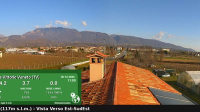 immagine della webcam nei dintorni di San Pietro di Feletto: webcam Vittorio Veneto