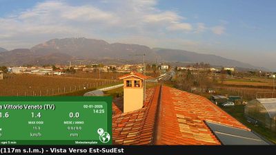 immagine della webcam nei dintorni di Pieve di Soligo: webcam Vittorio Veneto