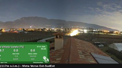 immagine della webcam nei dintorni di Pian del Cansiglio: webcam Vittorio Veneto
